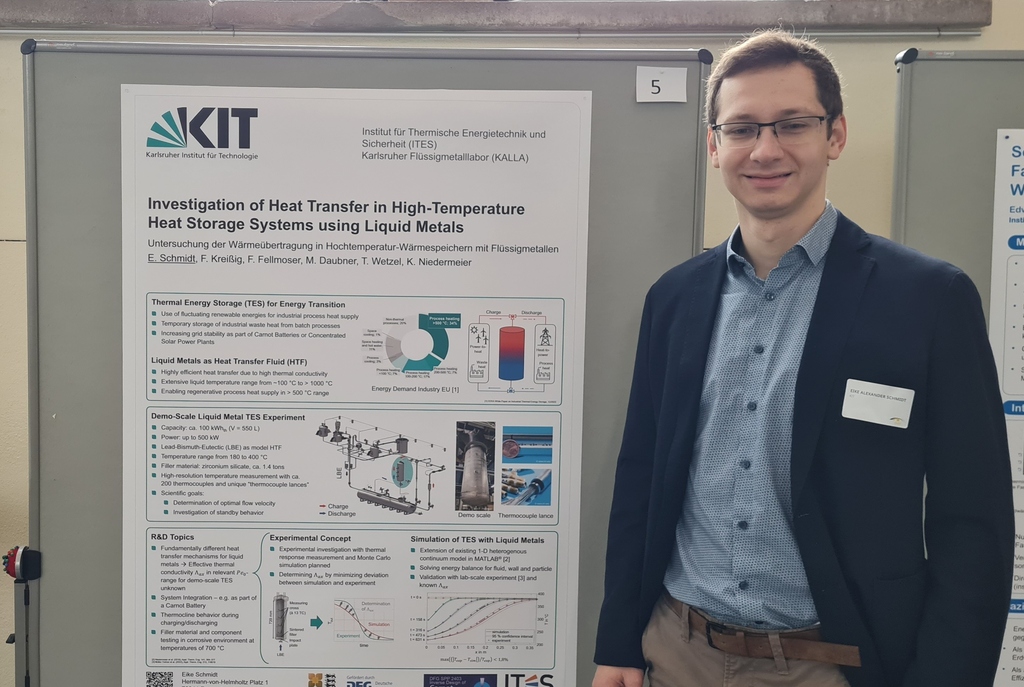 Foto Posterpreis Wärmespeicher Forschung